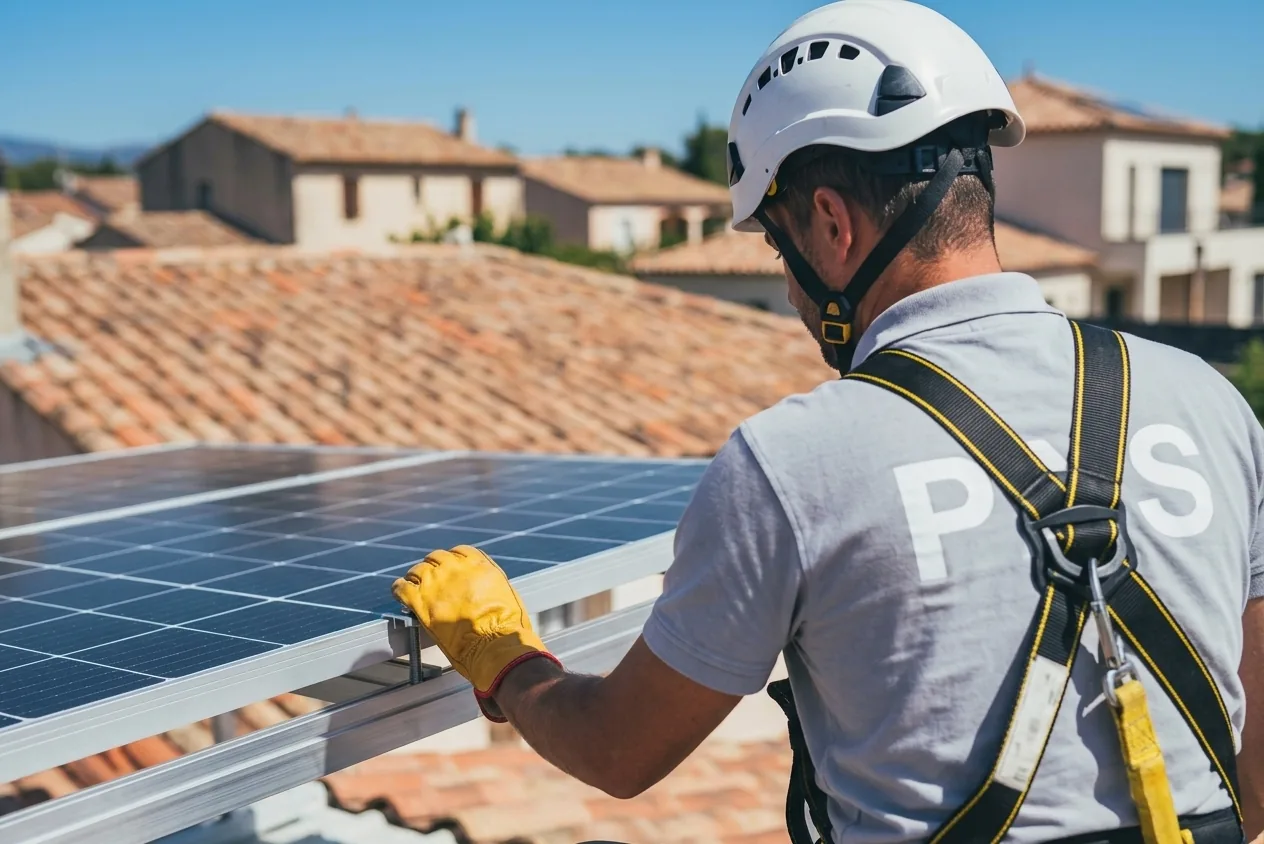 Panneaux solaires à Saint-Cyr-sur-Loire